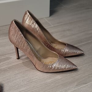 Sam Edelman Women's Gold Heels